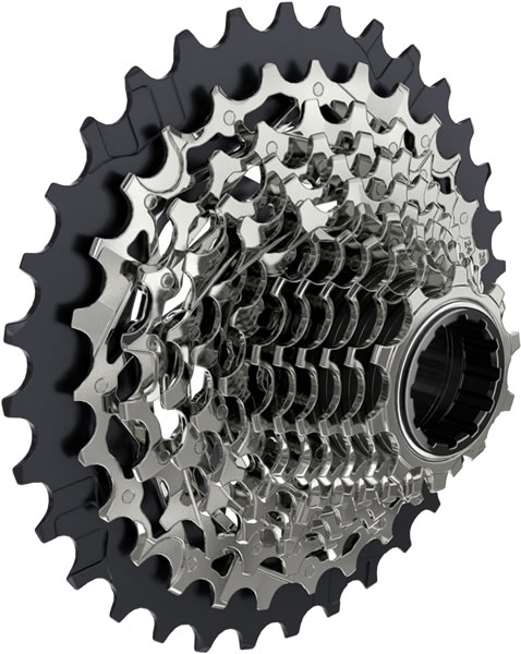 SRAM Forceに10-36Tのカセットスプロケットがありました