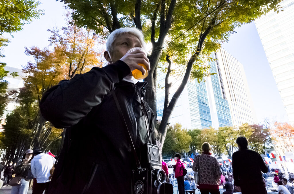 コチラは3杯目のビール