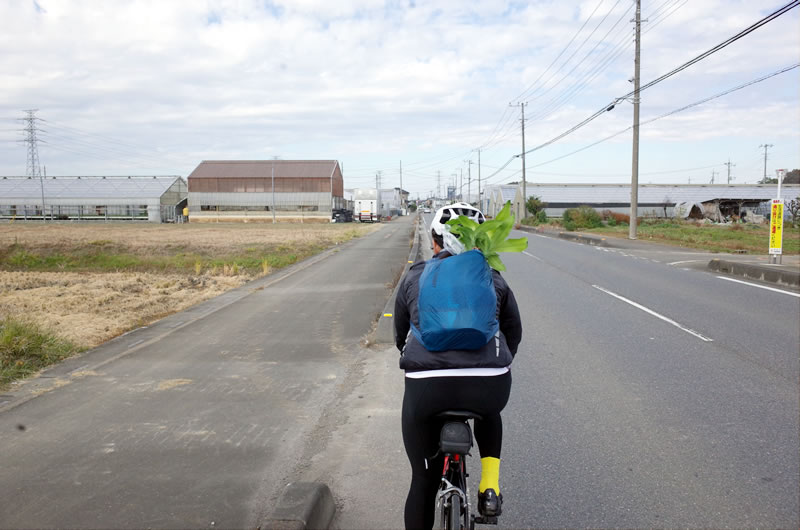 18リットル満杯にして70㎞走ったロードバイク女子