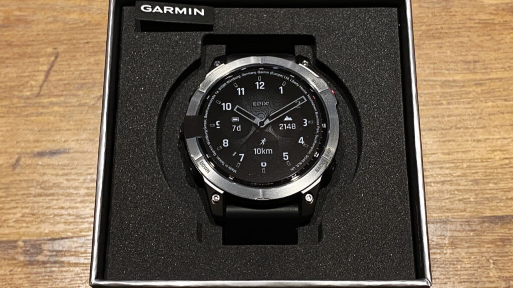 Garmin Epix Gen2開封の儀