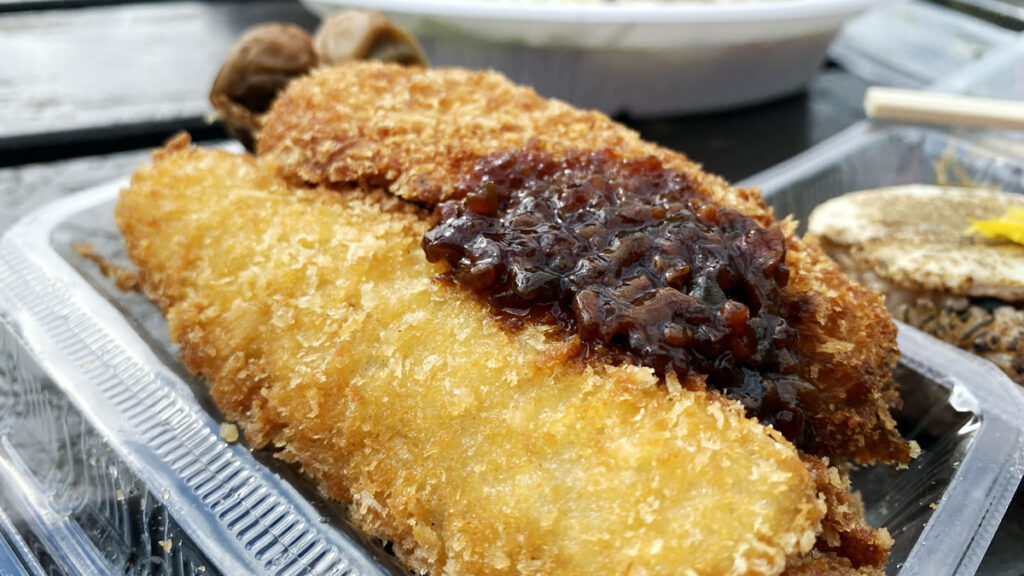 アジフライ美味しかったです(激しく胃もたれした