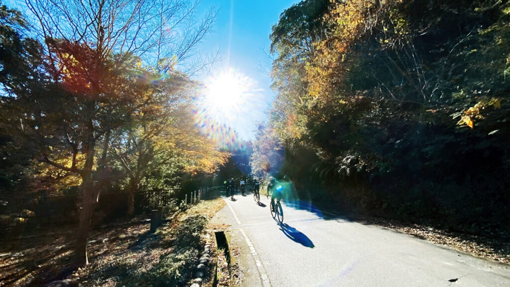 しっかり未舗装路ロングライド+ヒルクライムについていけるよう今から練習だ