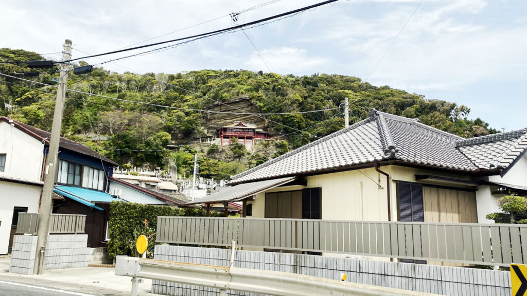 崖観音として知られる大福寺