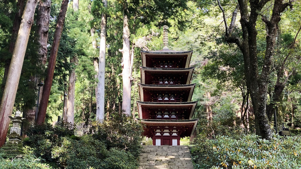 室生寺の五重塔