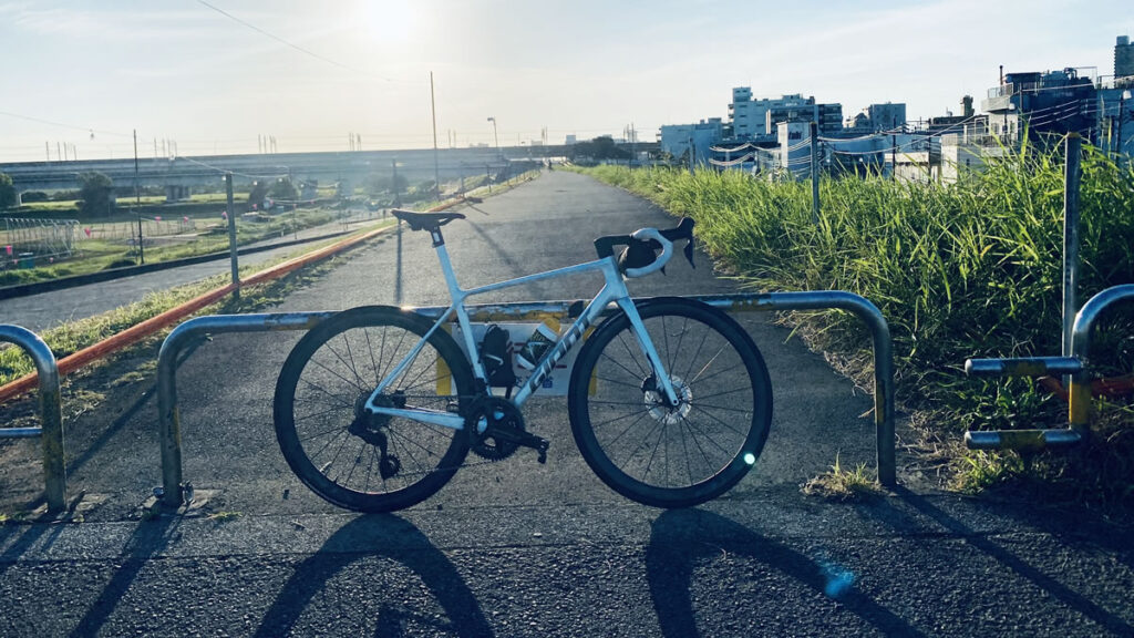 TCRで夏のロングライドへ