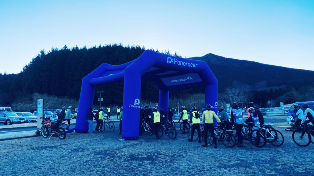 12月の富士山ふもとは極寒です