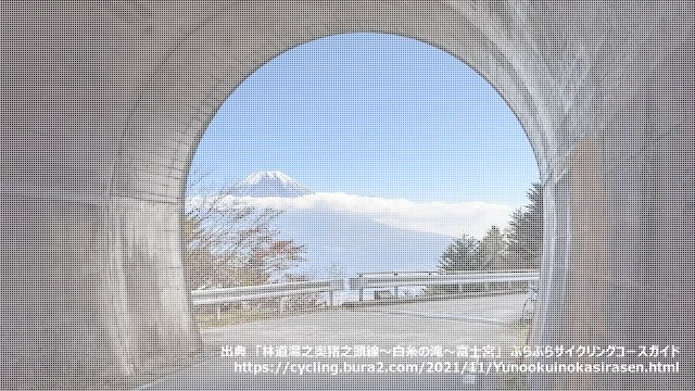 富士山の絶景想像図