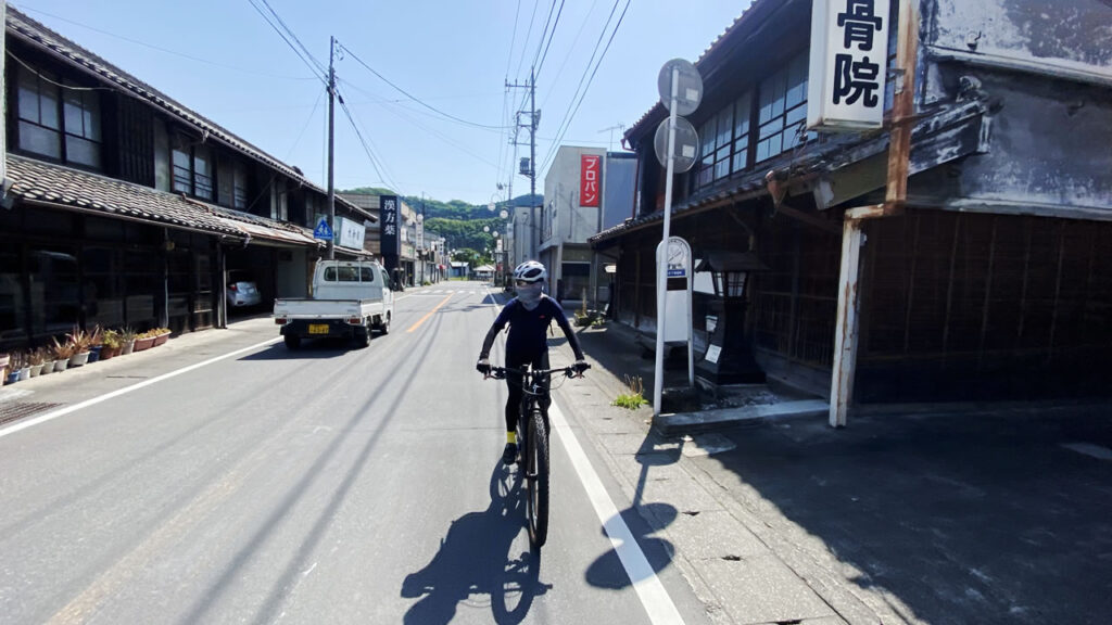 神川町の街並みが素敵