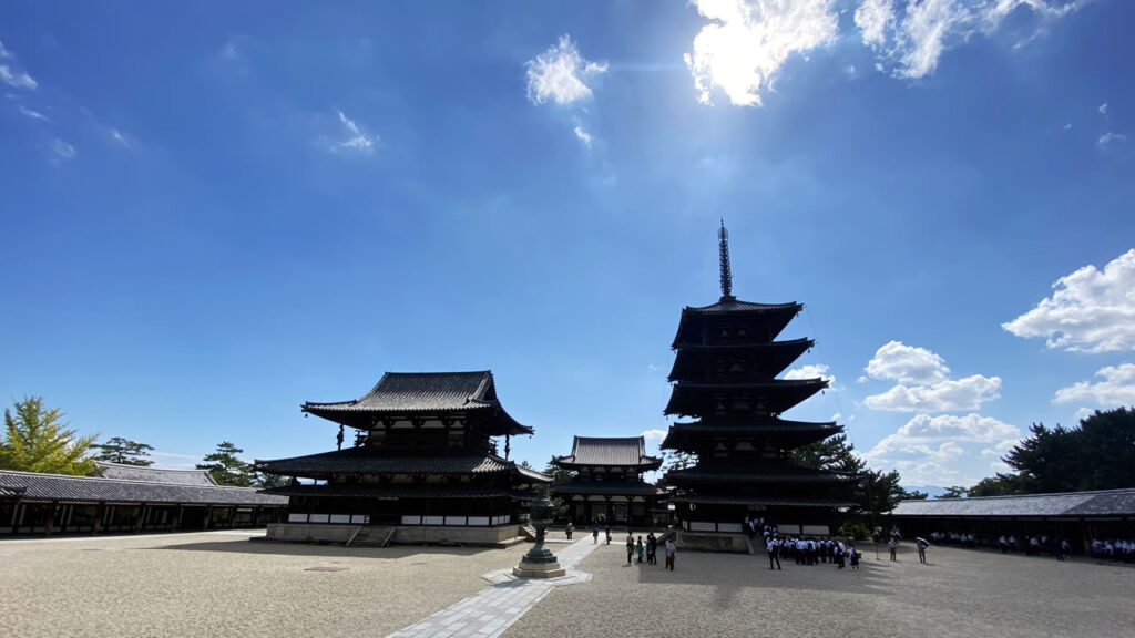 はじめての法隆寺(ﾟ∀ﾟ)！