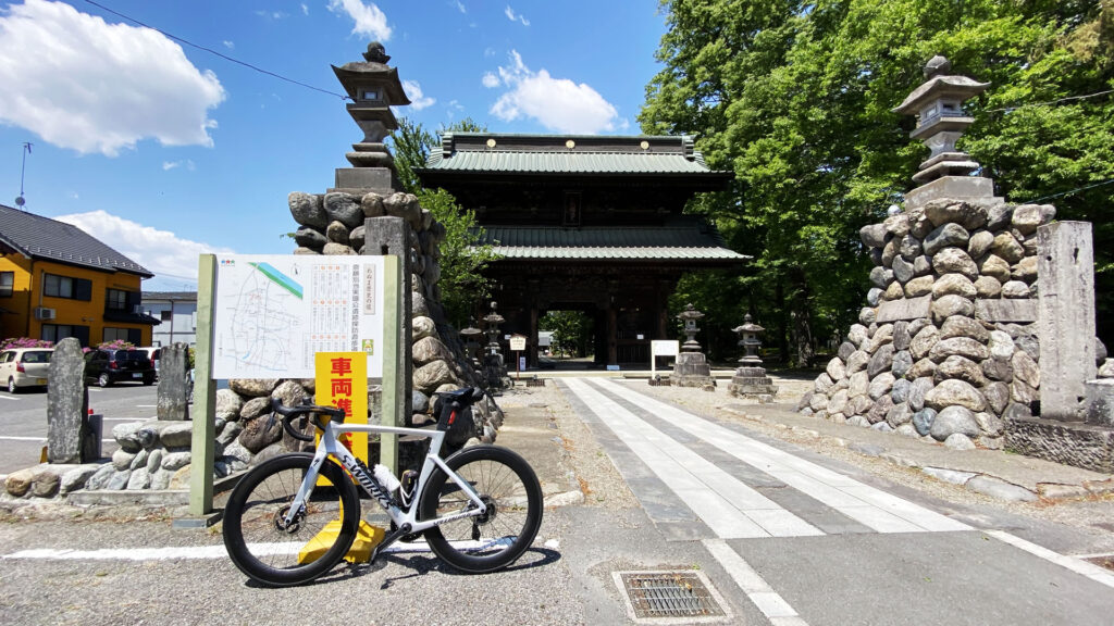 妻沼聖天山を通過