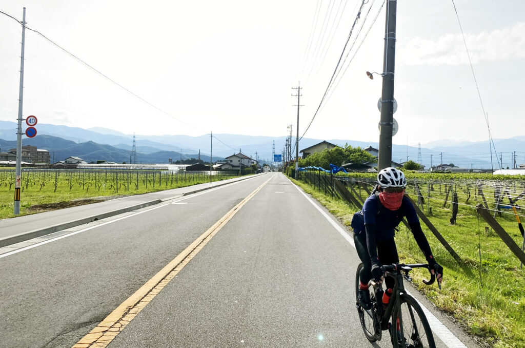 追い風が心地よく、洗馬宿をすっ飛ばしてしまった