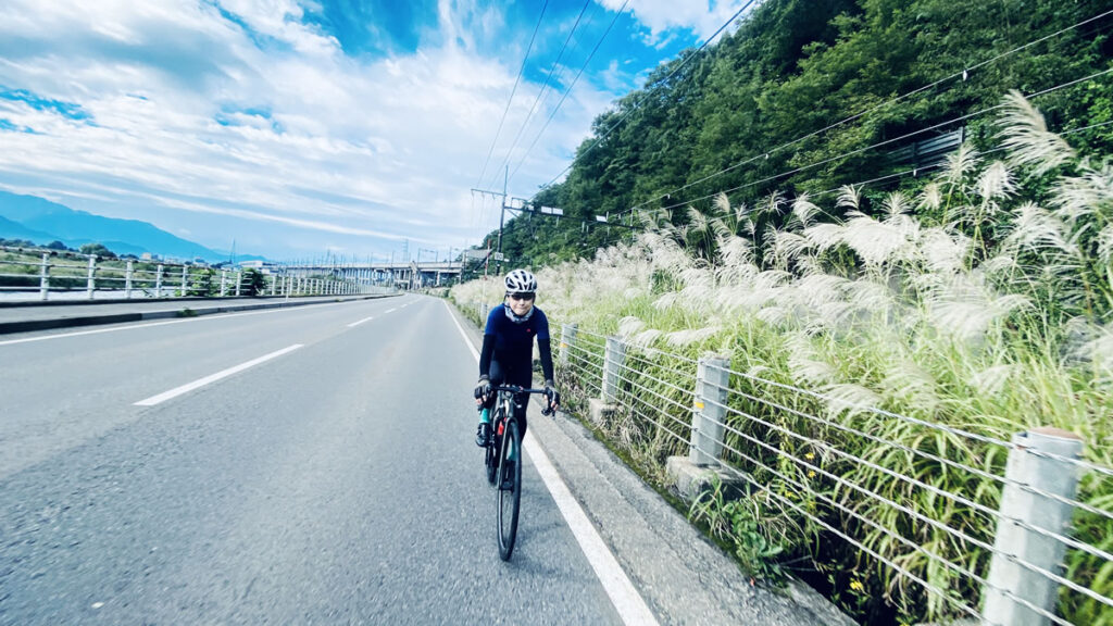 晴れ渡る魚沼盆地