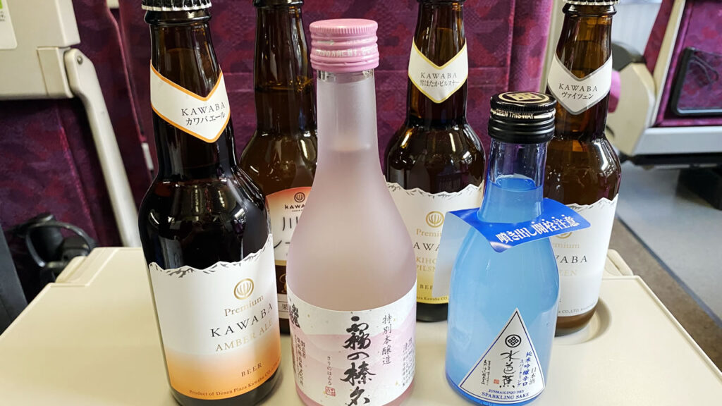 もちろん群馬のお酒もゲット