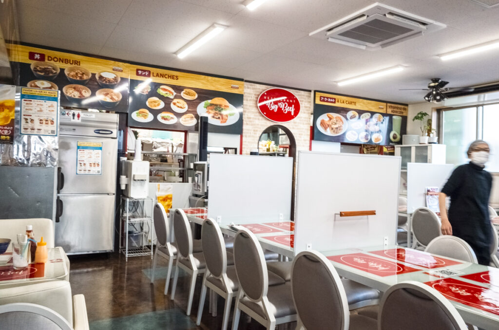 Big Beefの店内