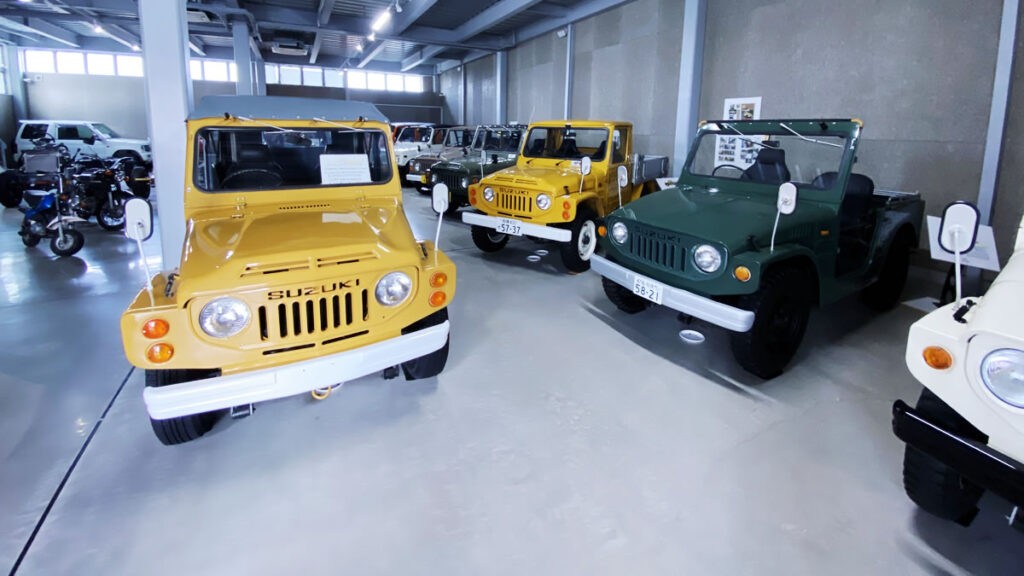 歴代のジムニーが勢ぞろい！