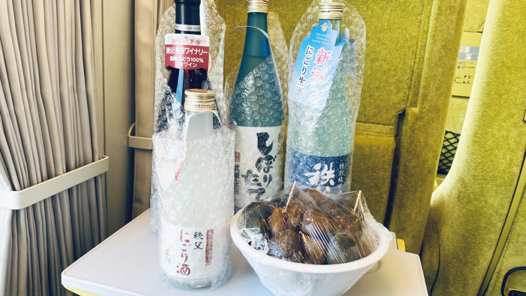 西武秩父駅でデゲメン氏のお土産をゲット