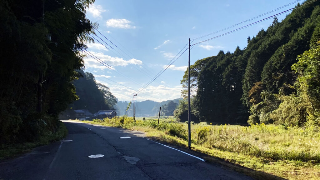 田園風景がキレイ