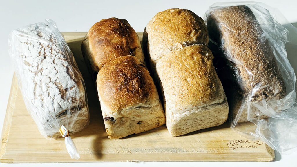 美味しいパンをお土産に(自分のために)