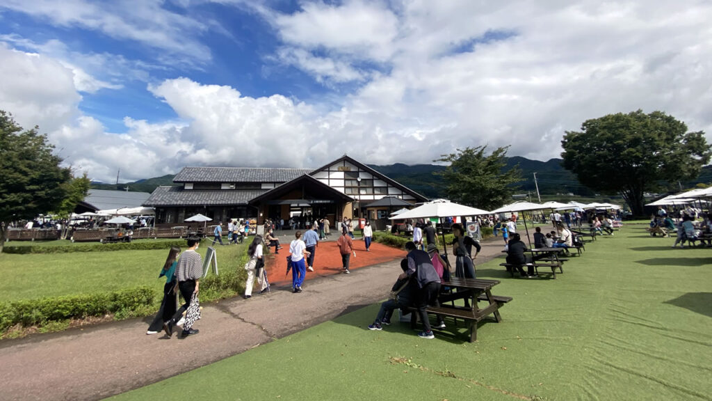 道の駅川場田園プラザに来ました