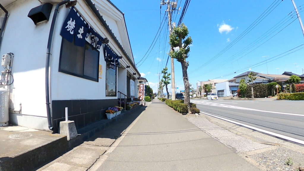 羽前屋で焼きまんじゅうをデザートに