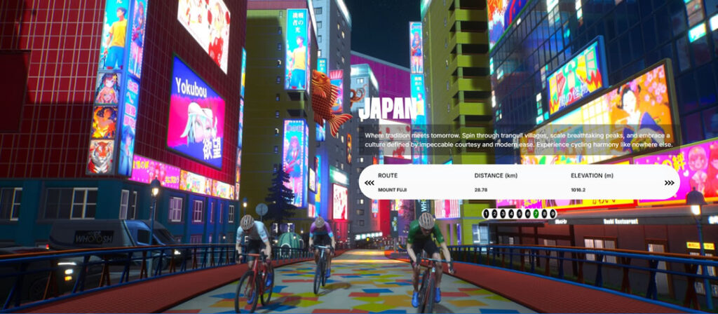 MyWhooshには富士ヒルのコースがあるらしい？？