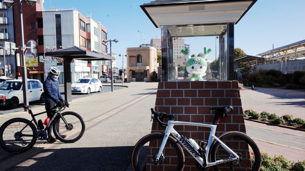 深谷駅前のからくり時計