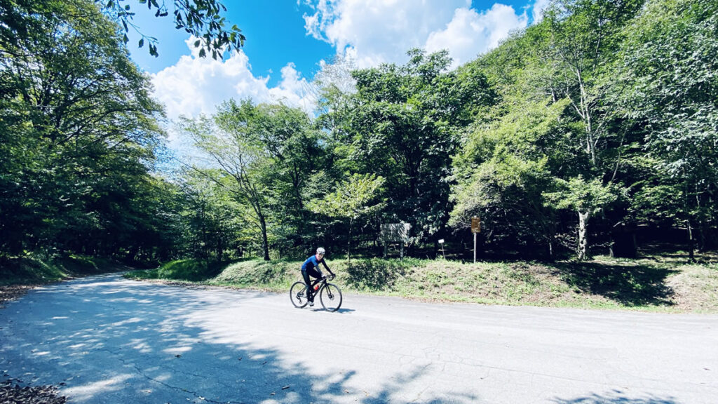 あっという間に大上峠に到着しました