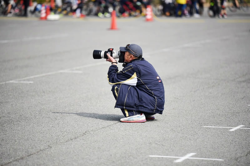 今回初めて写真に挑戦！？のTさん