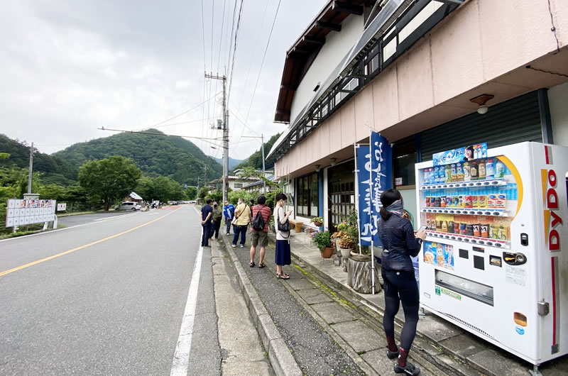 島勝、開店前に大行列になっていた(＠_＠;)！