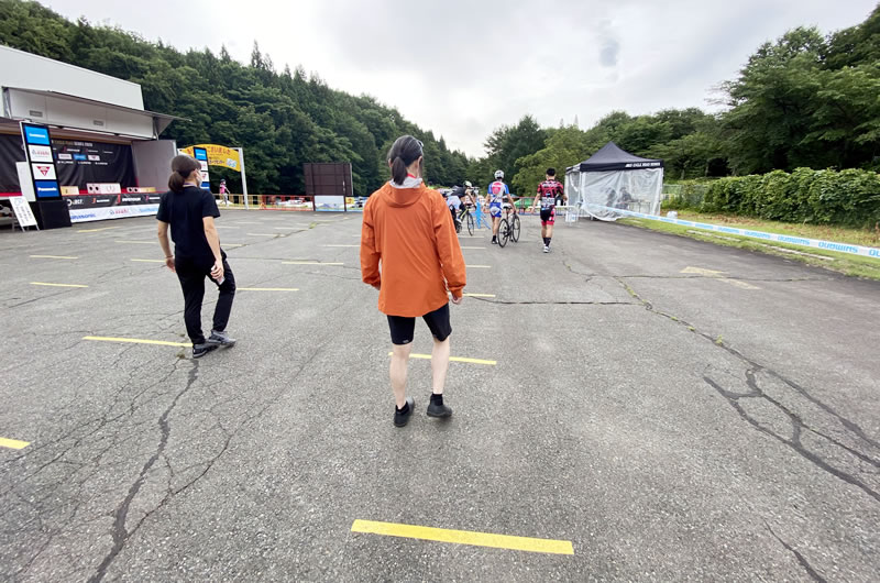 自転車イベントでもソーシャルディスタンシング