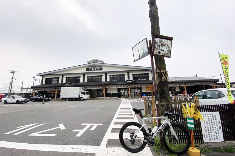 下諏訪駅にやってきた！