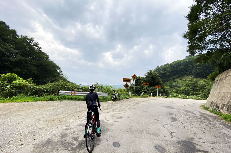 白沢洞門からの景色は、案外拍子抜け