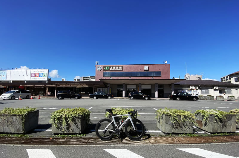 スタートは上諏訪駅