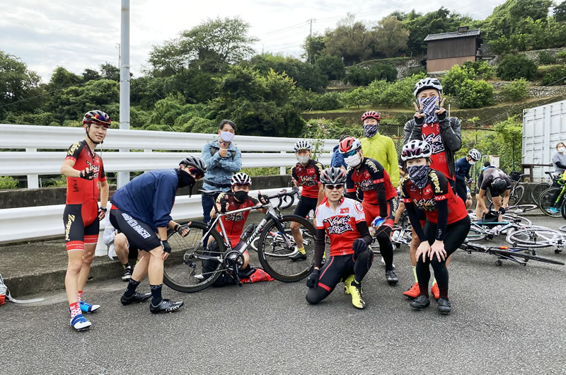 7人のＺＡＰＰＥＩが箱根ヒルクライムの頂をめざす