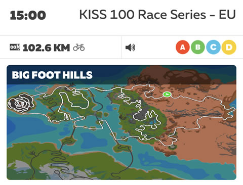 KISS 100 Race Series - EU (C)でいきなり100㎞レースに出る無謀