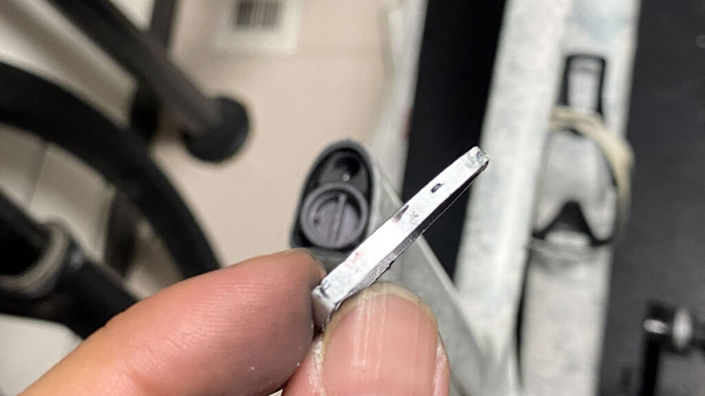 ちょっと切りすぎたかもしれない