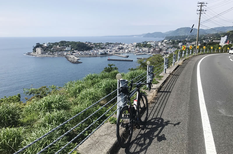 東伊豆の交通量が少なくてビックリ