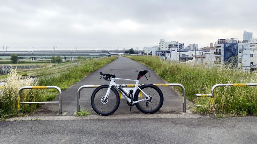 雨雲から逃げ切ろうライド