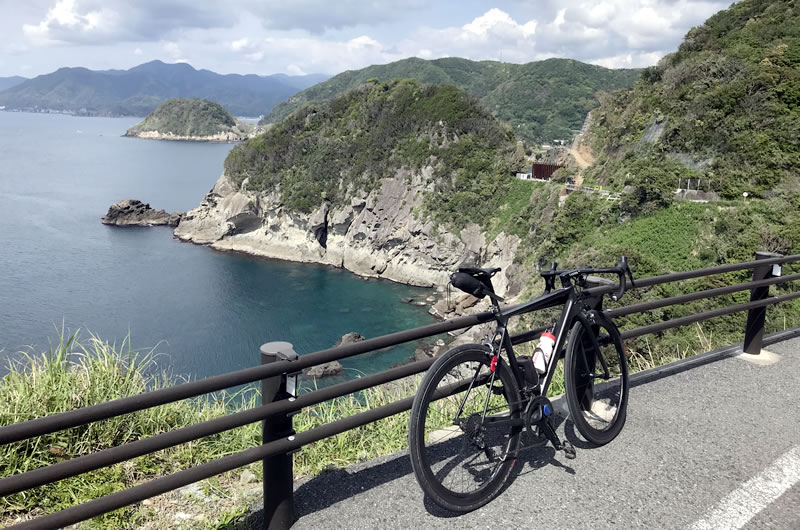 松崎手前の複雑な海岸線が好き