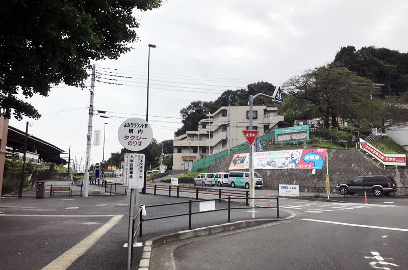 ランド坂は尾根幹の巣鴨