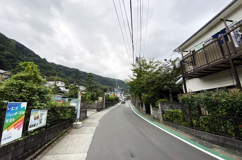 こっそり箱根旧道経由でフィニッシュ地点をめざす