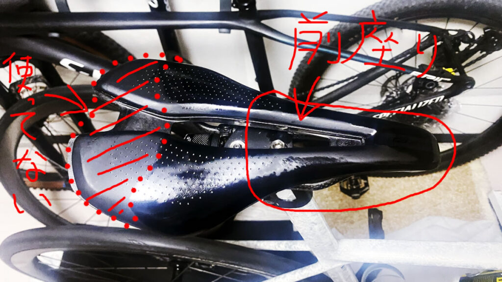 前乗り試してみました（汗まみれ申し訳ございません）