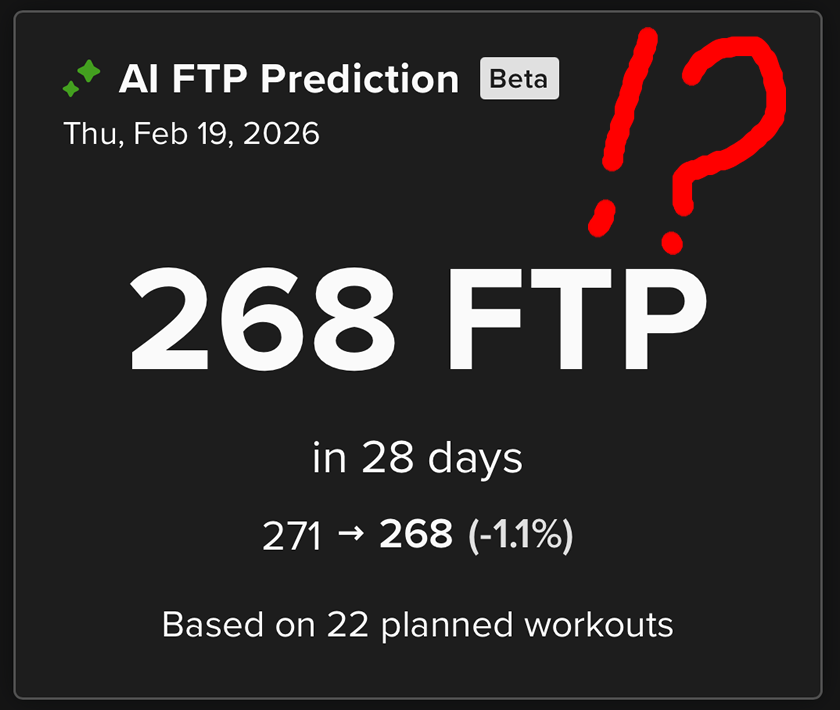 トレーナーロードが未来のFTPを予言してくれるようになりました