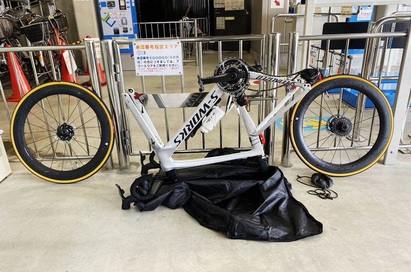 GORIX(ゴリックス) 自転車用　軽量型輪行袋  白