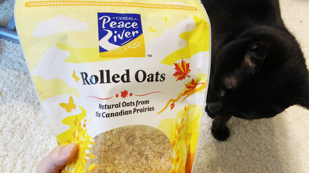 ありがとうOK、オートミール復活してました(∩´∀｀)∩