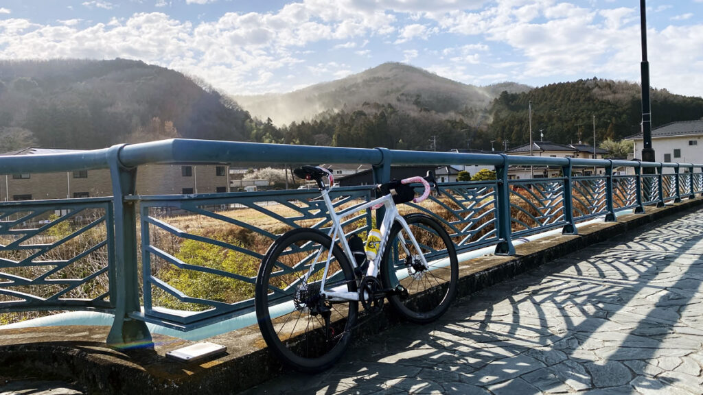 これからあの花粉の煙に突っ込みます