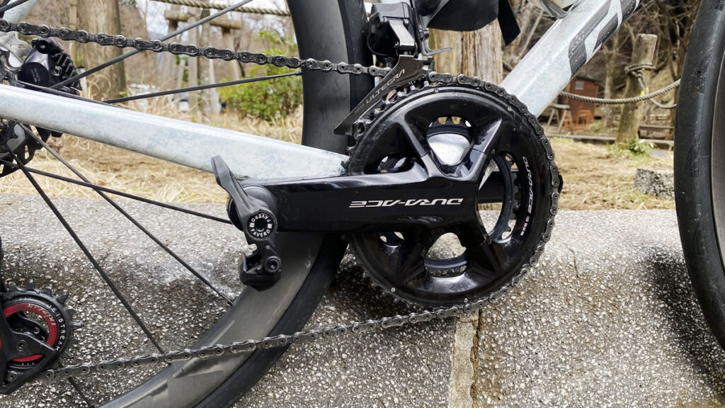 あとはクランクを172.5mmにするだけだ