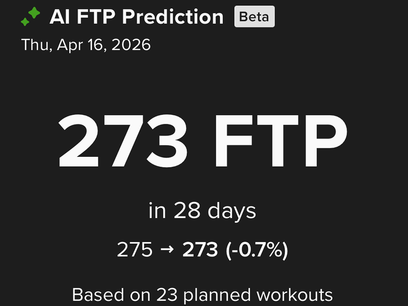 このまま続けるとFTPは下がります