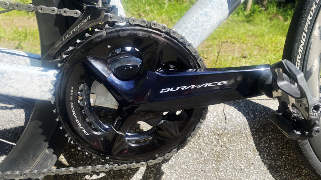 クランクを170→172.5mmにしました
