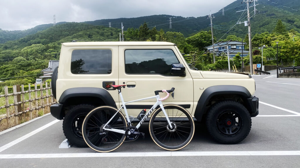自転車もジムニーも乗ってないなぁｗ